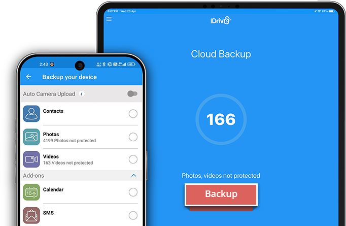 multiple device online backup