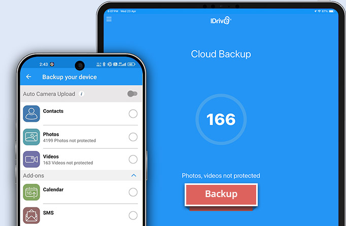multiple device online backup