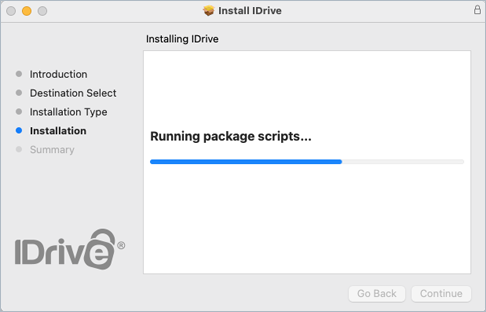 To complete the process, follow the instructions as given on the screen