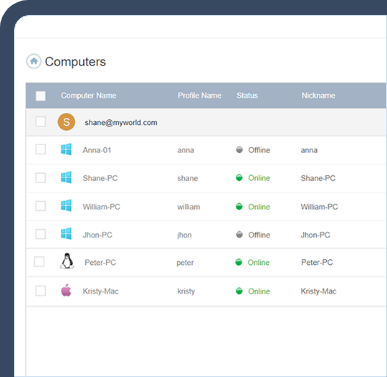 Computer list